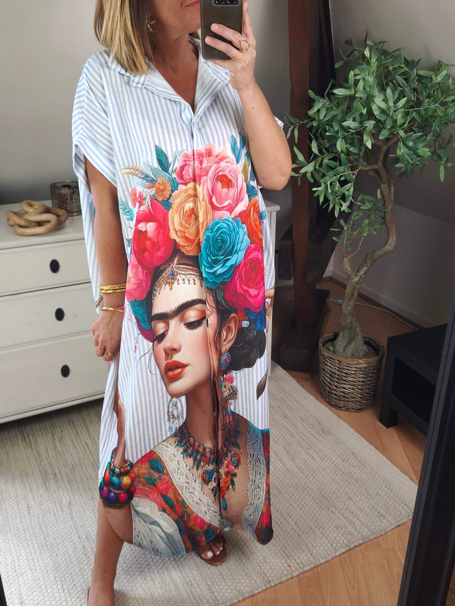 فستان فريدا المزهر