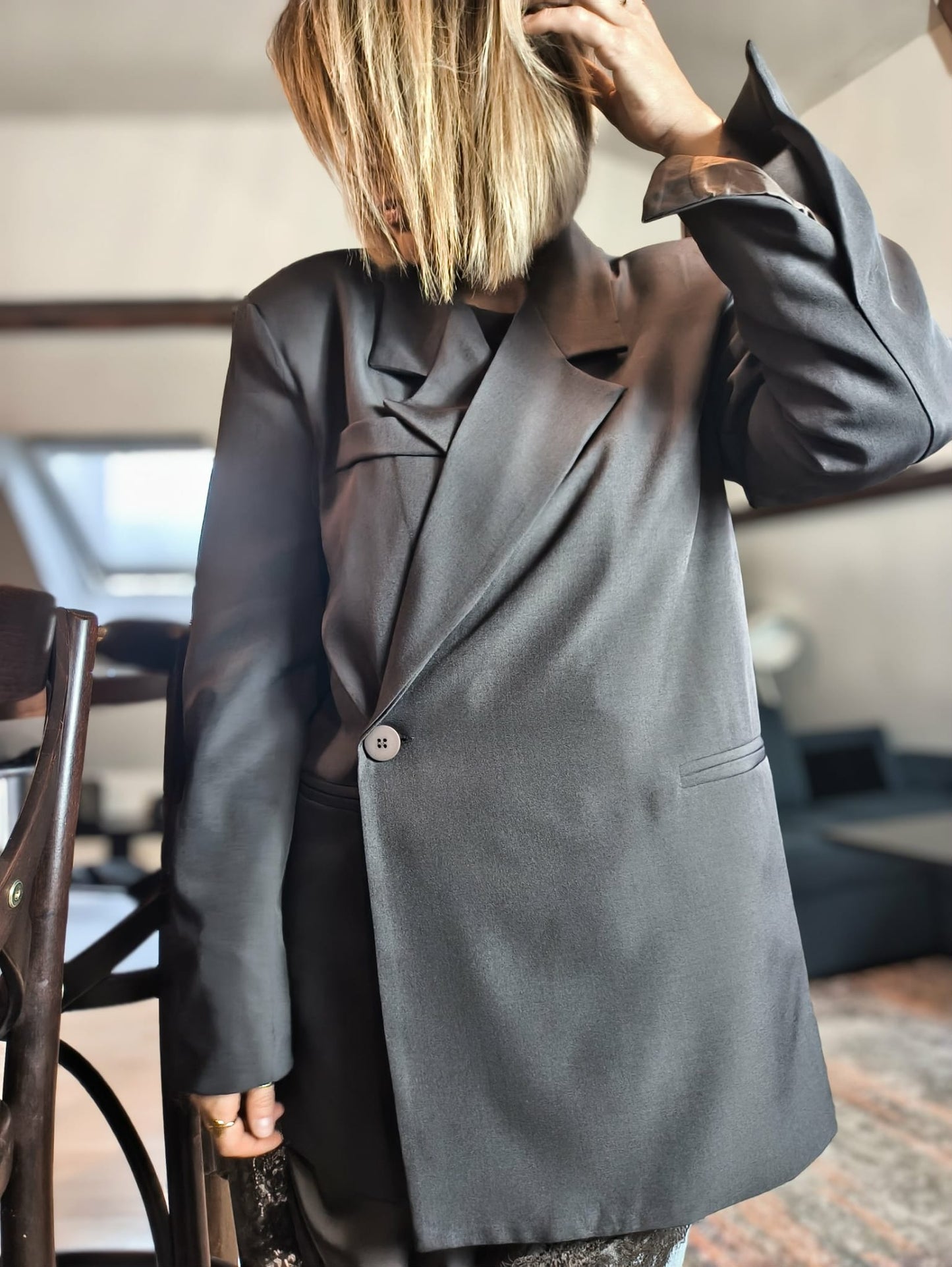 سترة مزدوجة الصدر