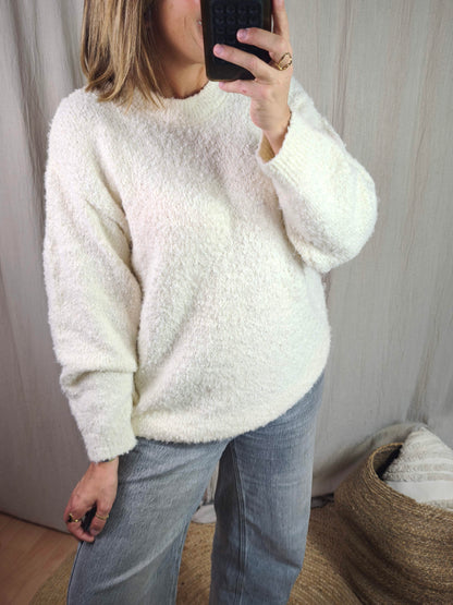 Maxi pull bouclette