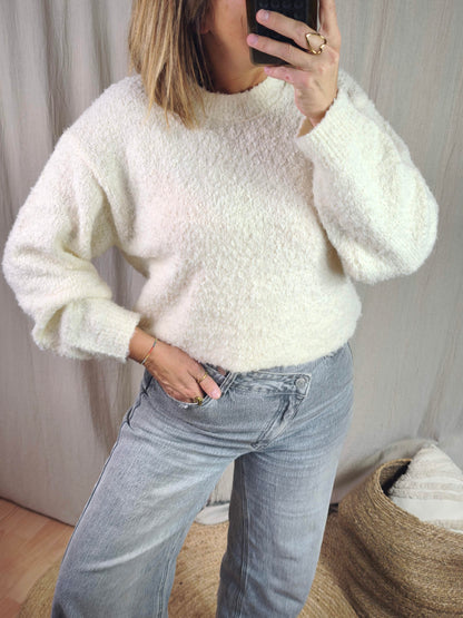 Maxi pull bouclette