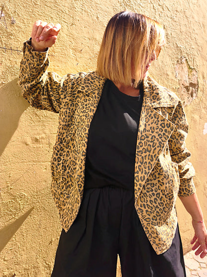 Veste jean Léo
