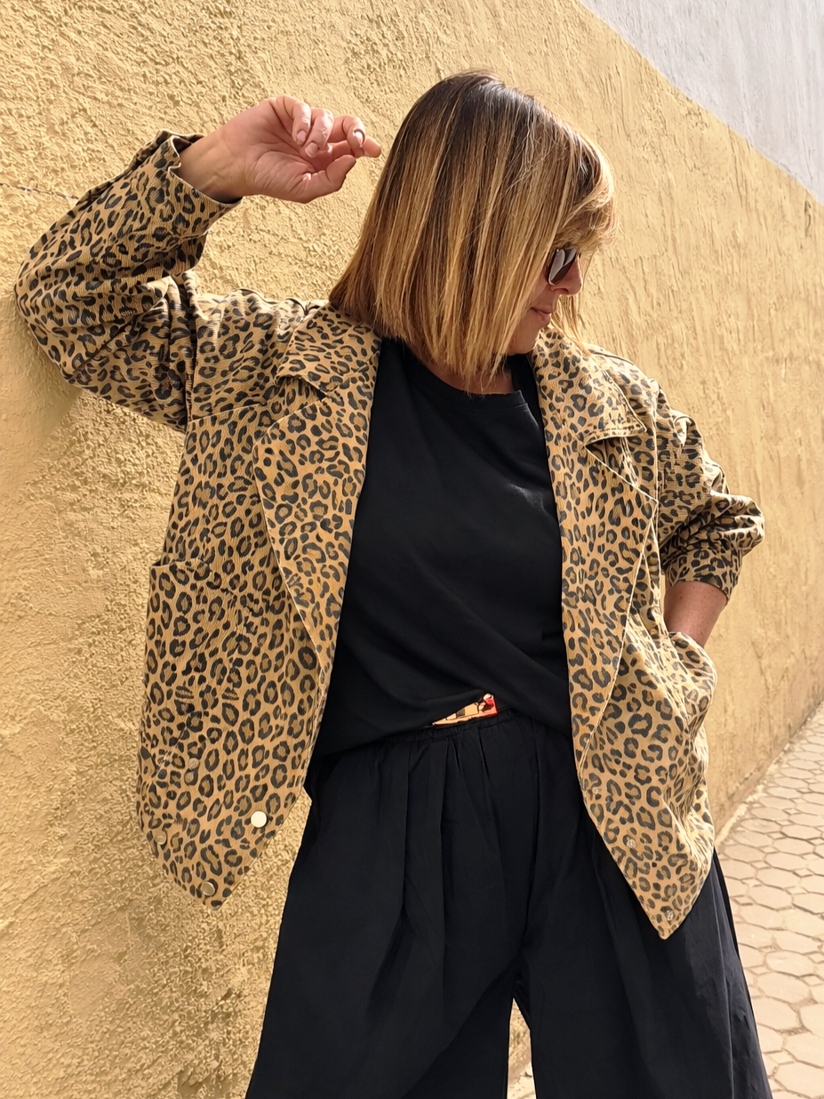 Veste jean Léo