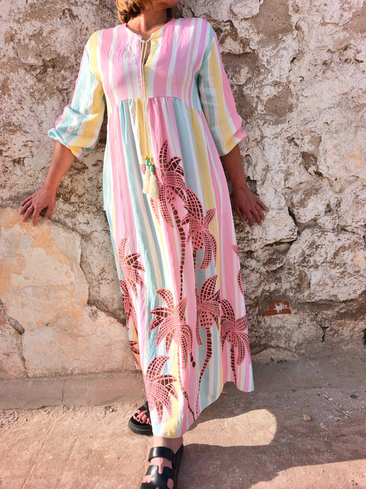 Robe palmier