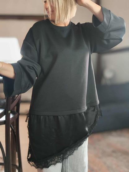 تي شيرت دانتيل 