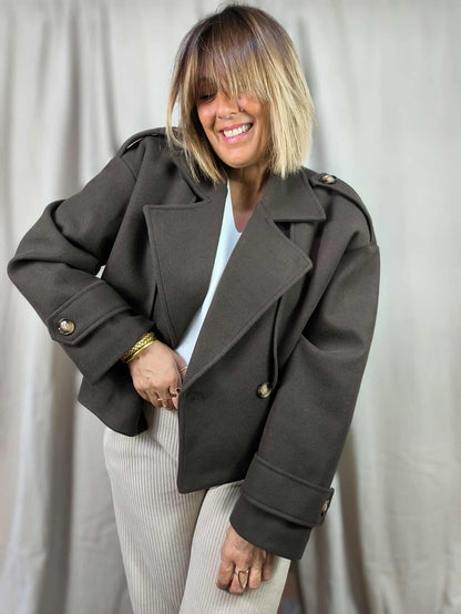 سترة الشوكولاتة 