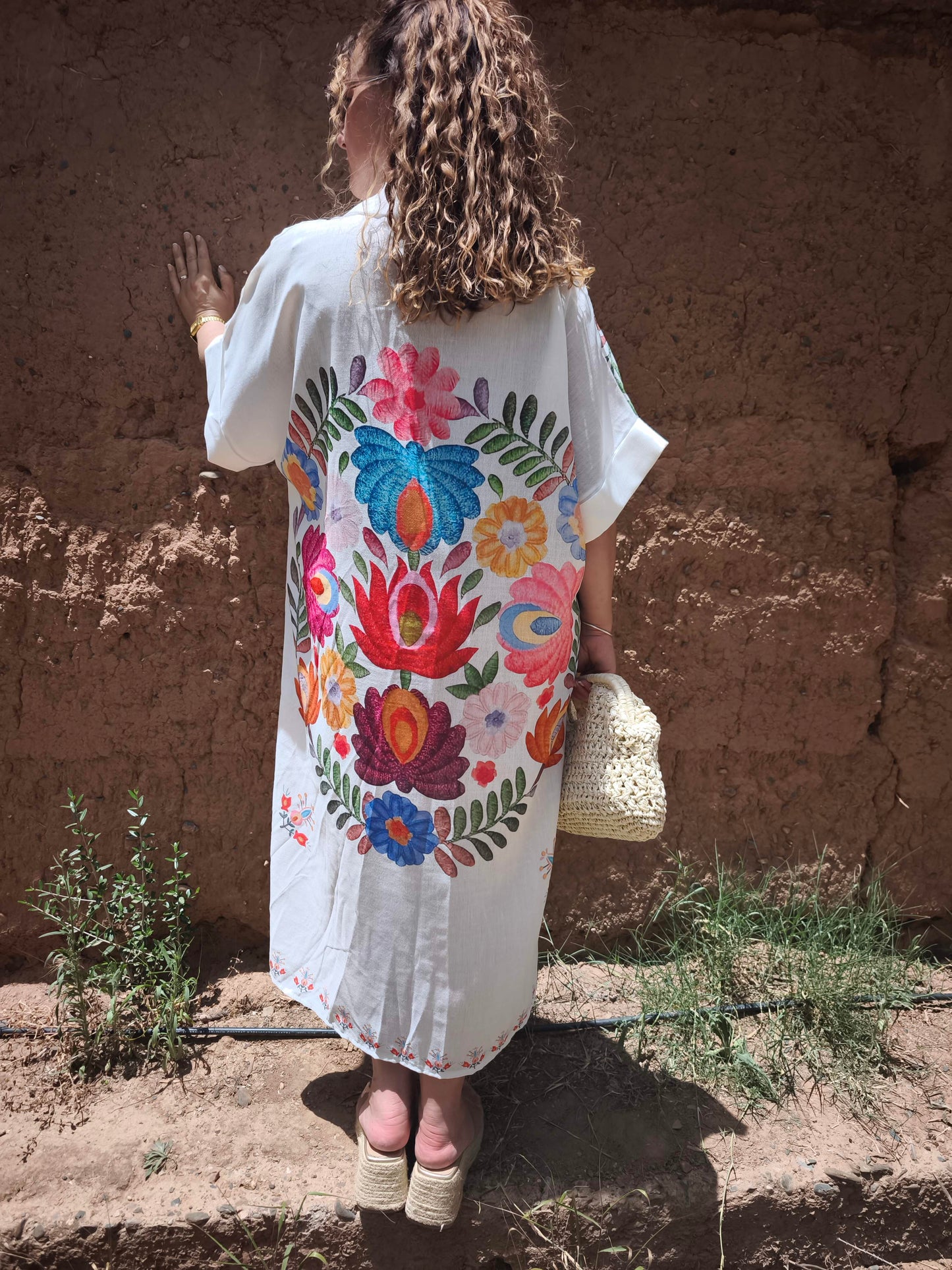 Robe fleurs