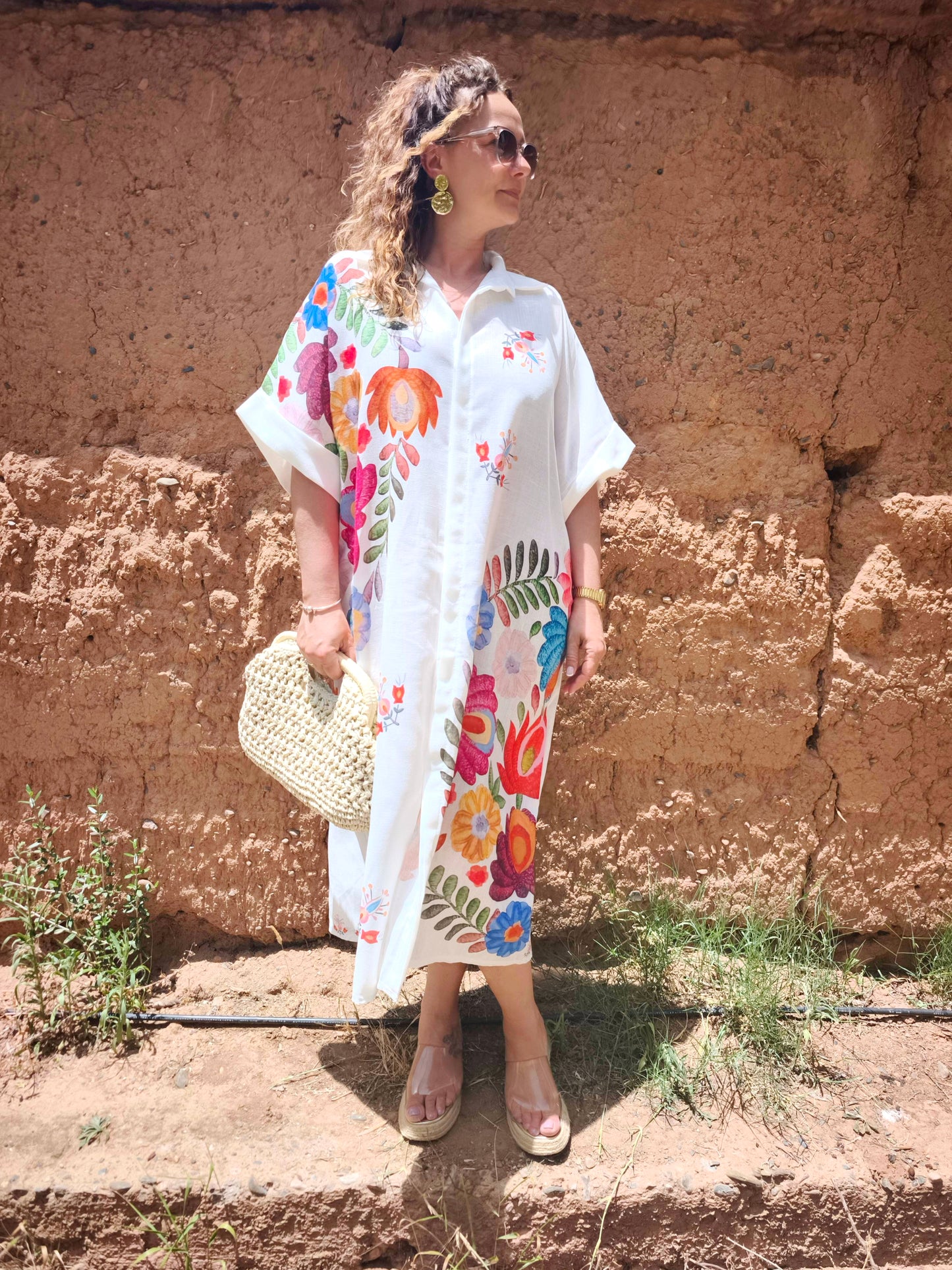 Robe fleurs