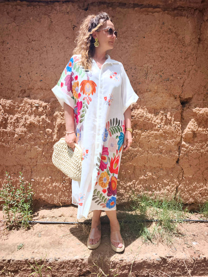 Robe fleurs